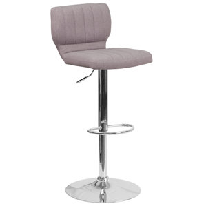 Adjustable Height Swivel Bar Stool by Flash Furniture