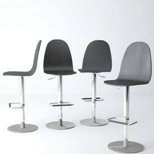 Go to store & view more images Orren Ellis Baisden Adjustable Height Swivel Bar Stool