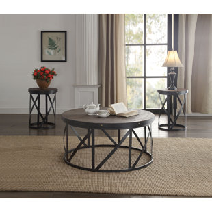 Giona 3 Piece Coffee Table Set by A&J Homes Studio Great price