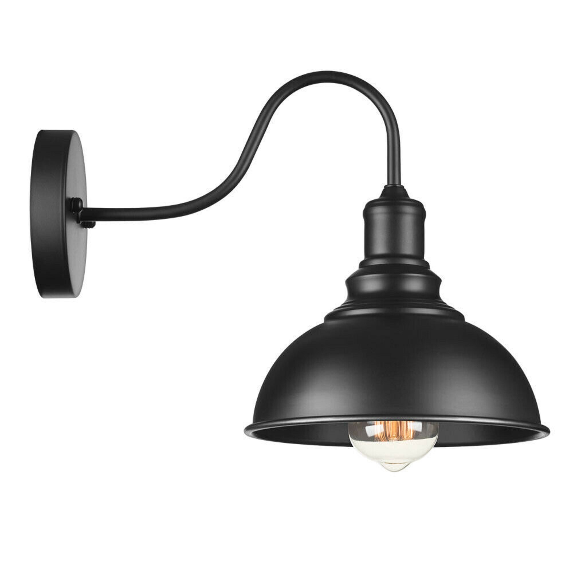 Longshore Tides Kapelle Iron Barn Light & Reviews | Wayfair