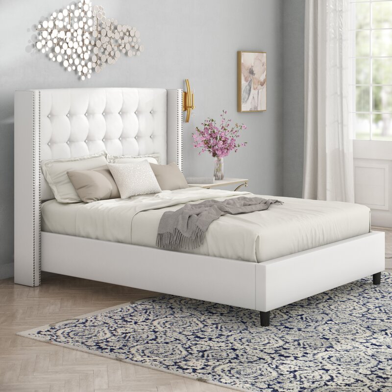 Willa Arlo Interiors Doleman Upholstered Standard Bed Reviews Wayfair