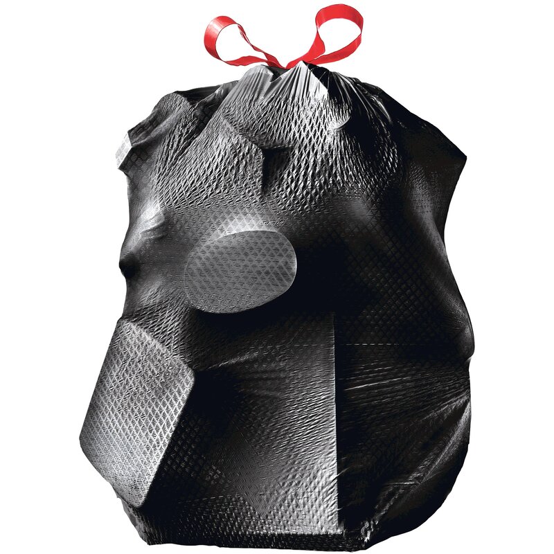 glad black trash bags