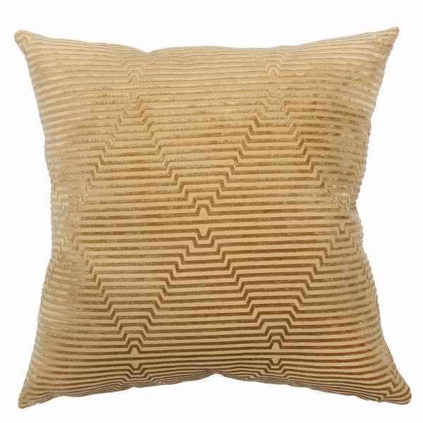 Feather Geometric Throw Pillow Perigold