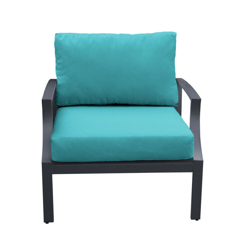 Ivy Bronx Benner Patio Chair With Cushions Wayfair