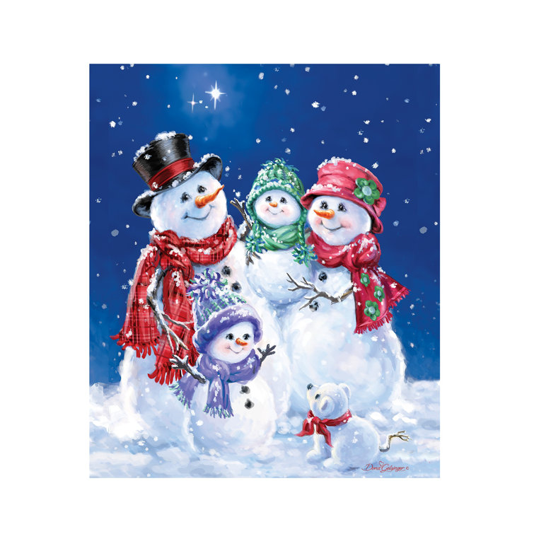 Winston Brands Snowman Family Dishwasher Wayfair.ca