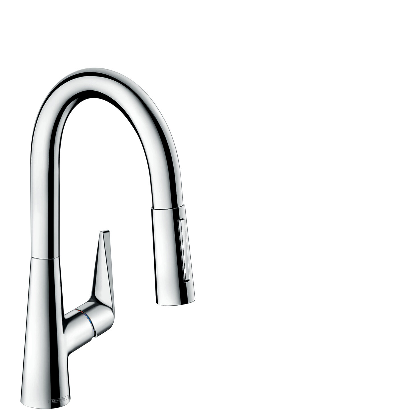 Hansgrohe Talis S Pull Down Single Handle Kitchen Faucet With Magnetic Docking Perigold