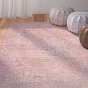 Chauncey Pink Area Rug
