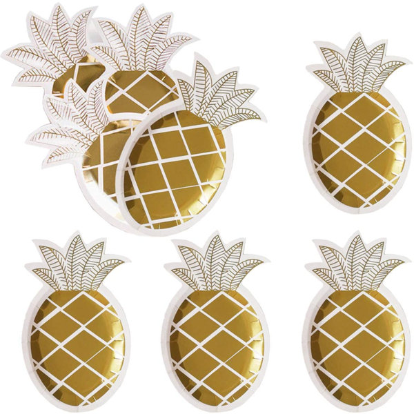 HAWAIIAN LUAU Pineapple and Friends LUNCH NAPKINS ~ Birthday Party Supplies 16 