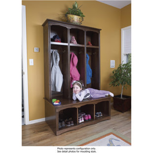 Go to store & view more images Arthur W. Brown 2 Piece Sit and Store Hall Tree Set