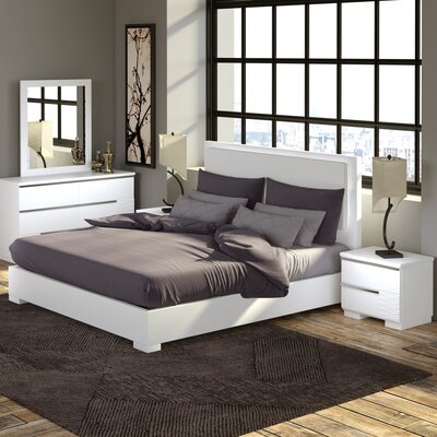 Fenner Platform 5 Piece Bedroom Set Latitude Run