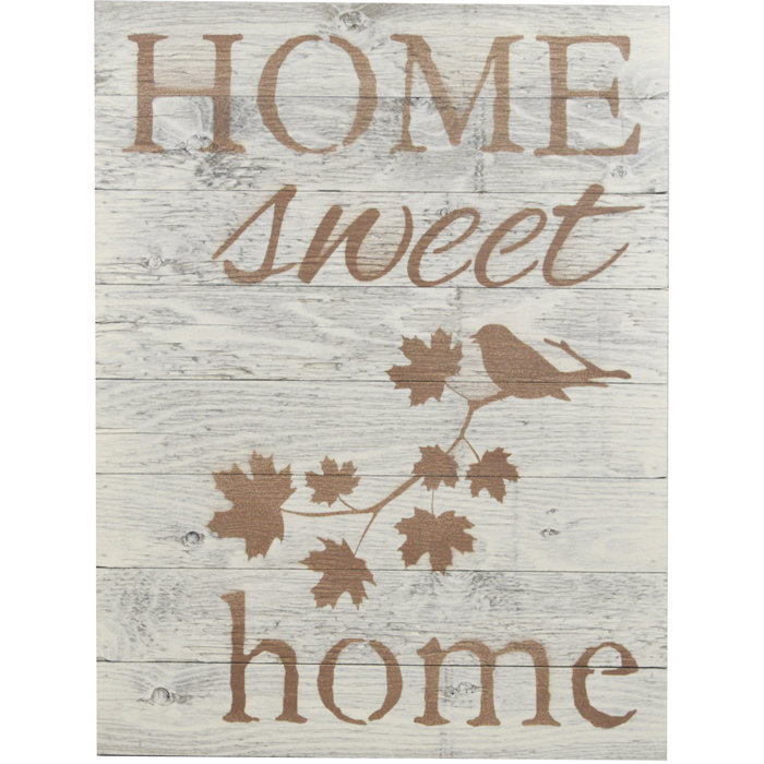 Home Sweet Wooden Pallet Sign Wall Décor Home Sweet Wooden Pallet Sign Wall Décor