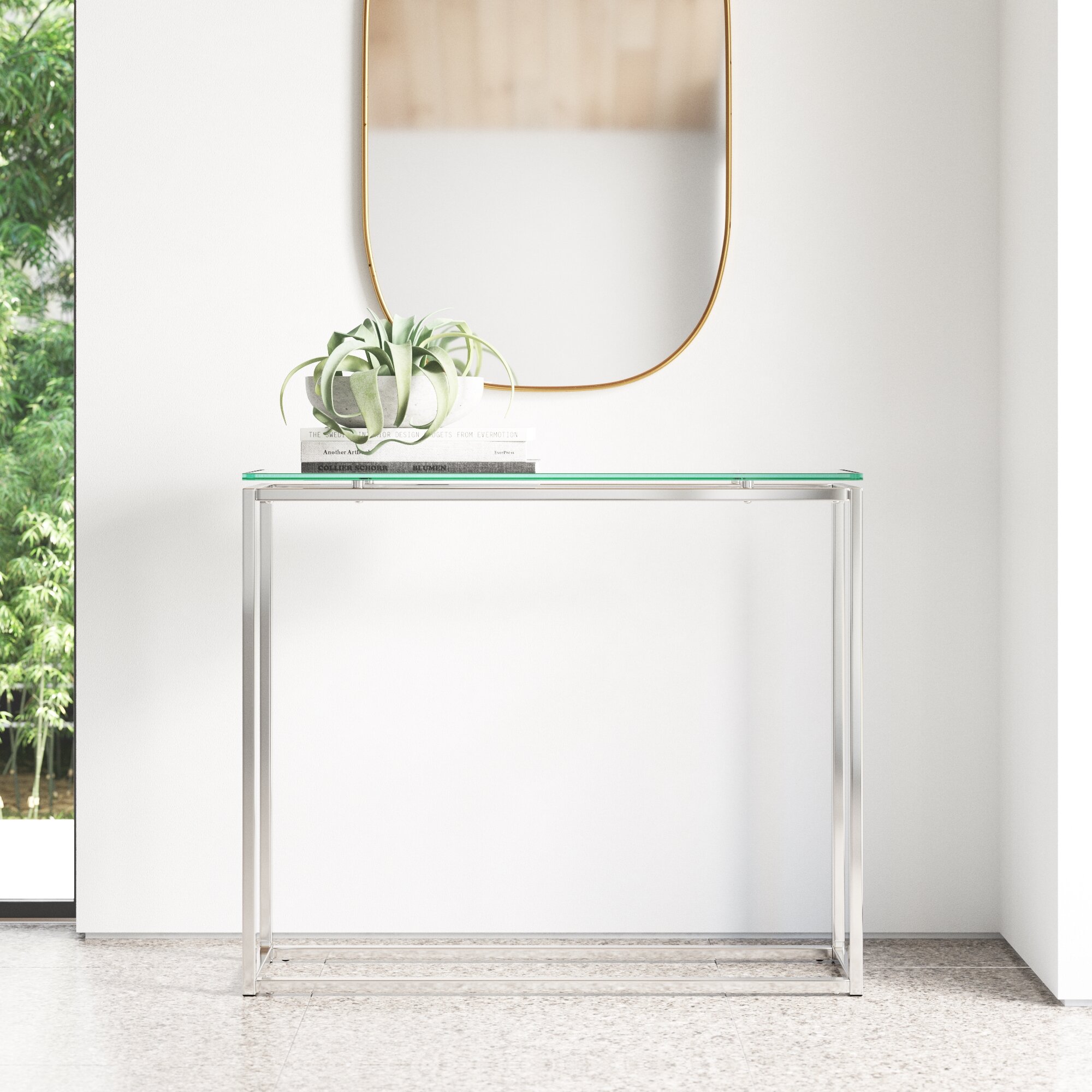 small console table