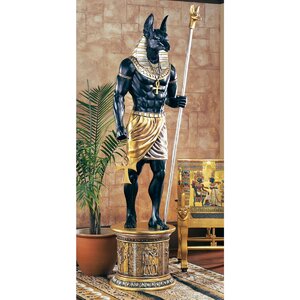 Grand Ruler Life-Size Anubis Statue