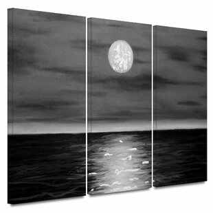 Coastal Wall Art Moon Rise Wayfair