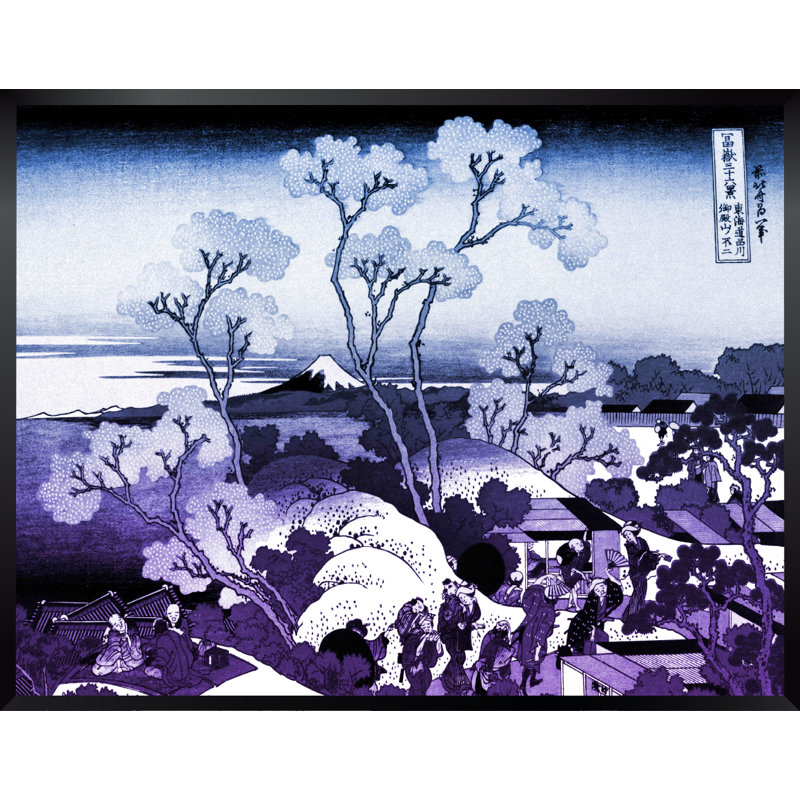 Vault W Artwork Mt Fuji Through The Cherry Blossoms By