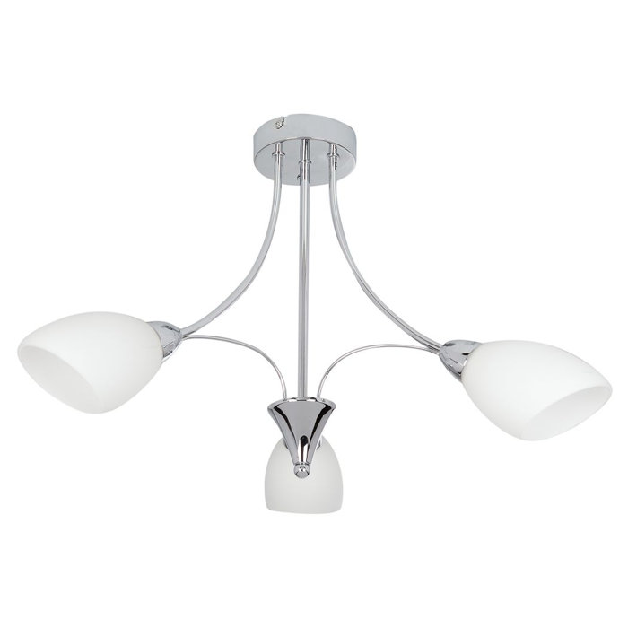Pagazzi Lighting Oxford 3 Light Semi Flush Ceiling Light Wayfair