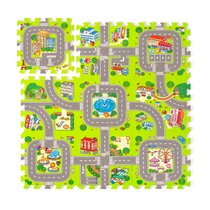Details about  / 12 Pcs Kids Soft EVA Foam Interlocking Puzzle Play Mat for Exercise and Yoga