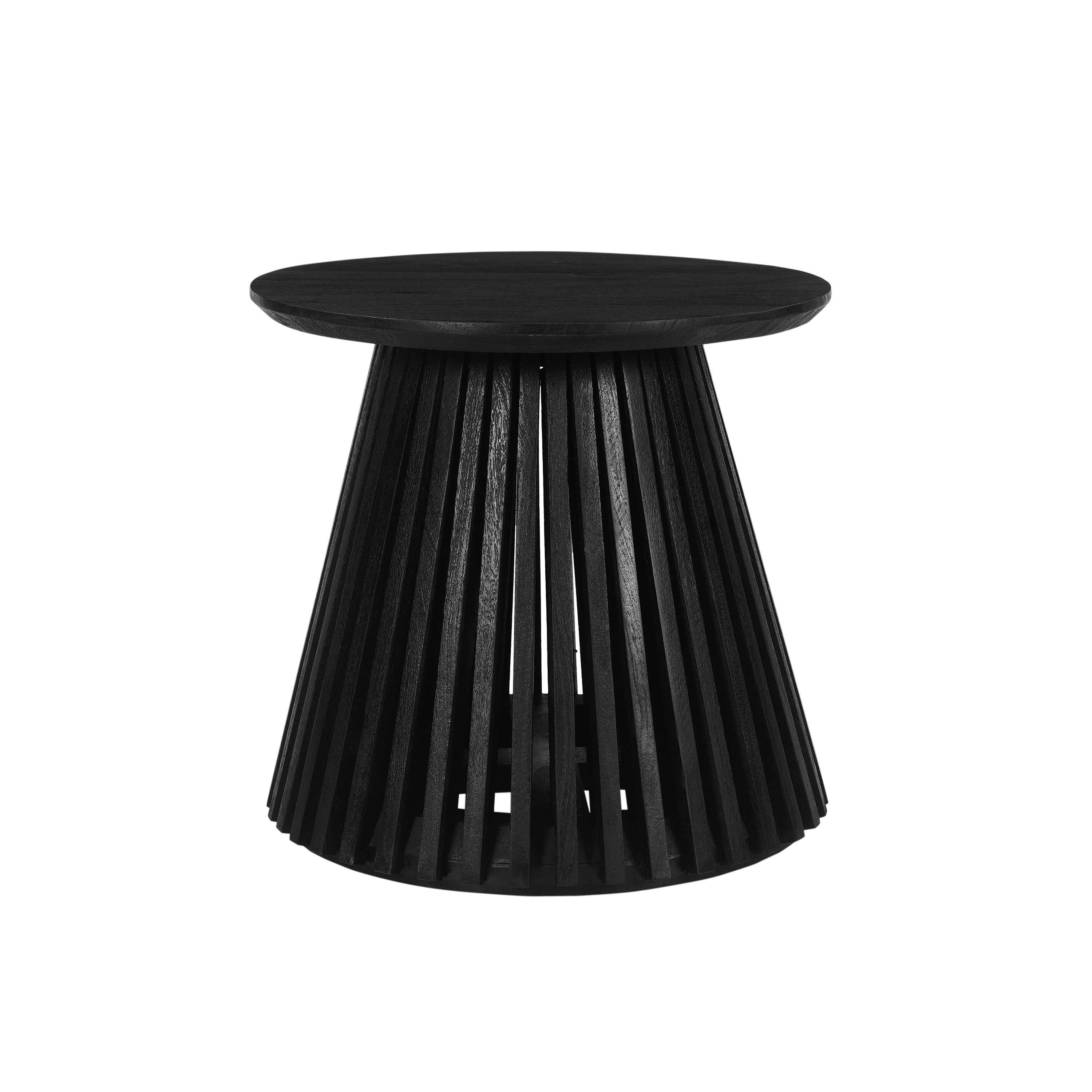 AllModern Hawkins Solid Wood Pedestal End Table Wayfair