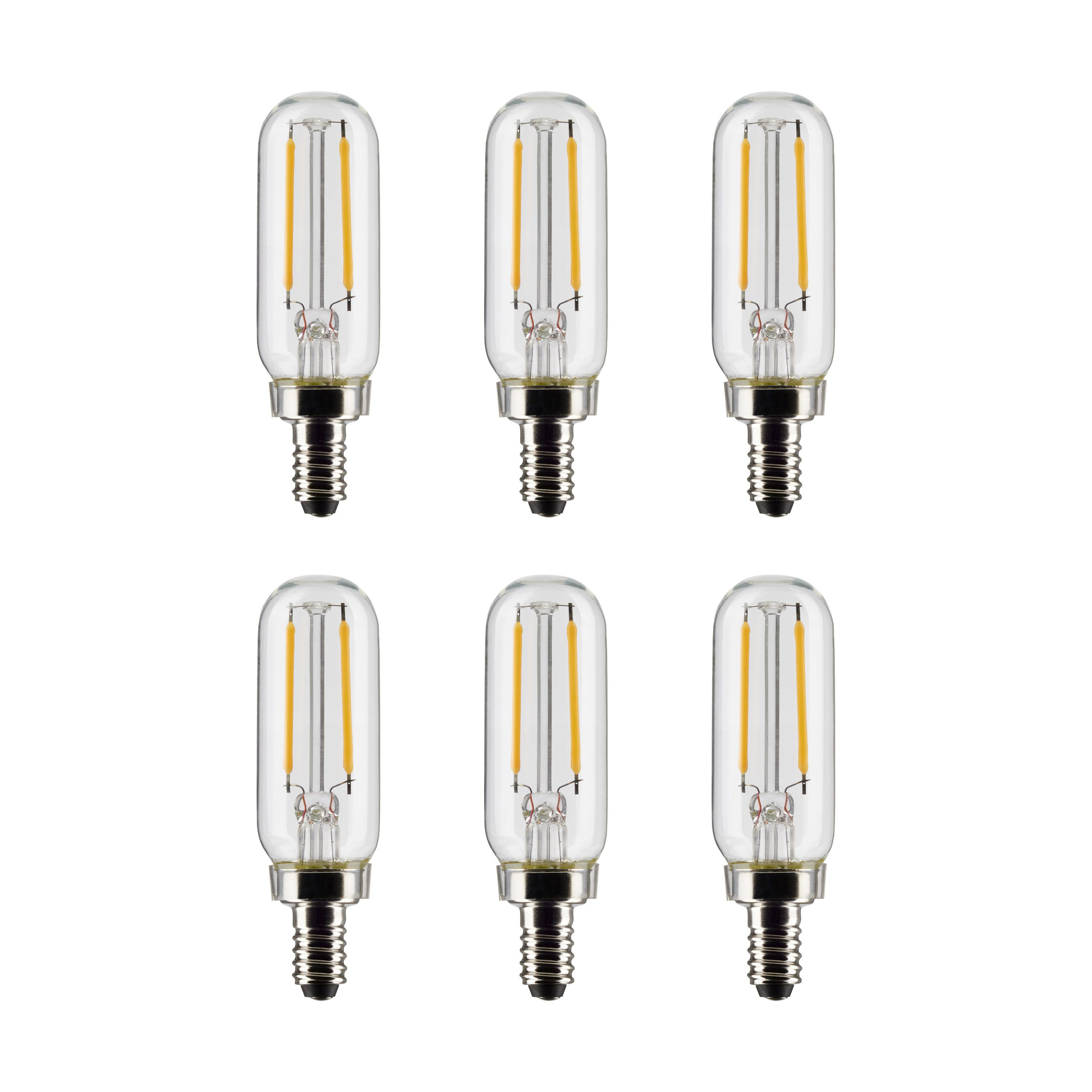 Satco 2.8 Watt, T6 LED, Dimmable Light Bulb, E12/Candelabra Base Wayfair