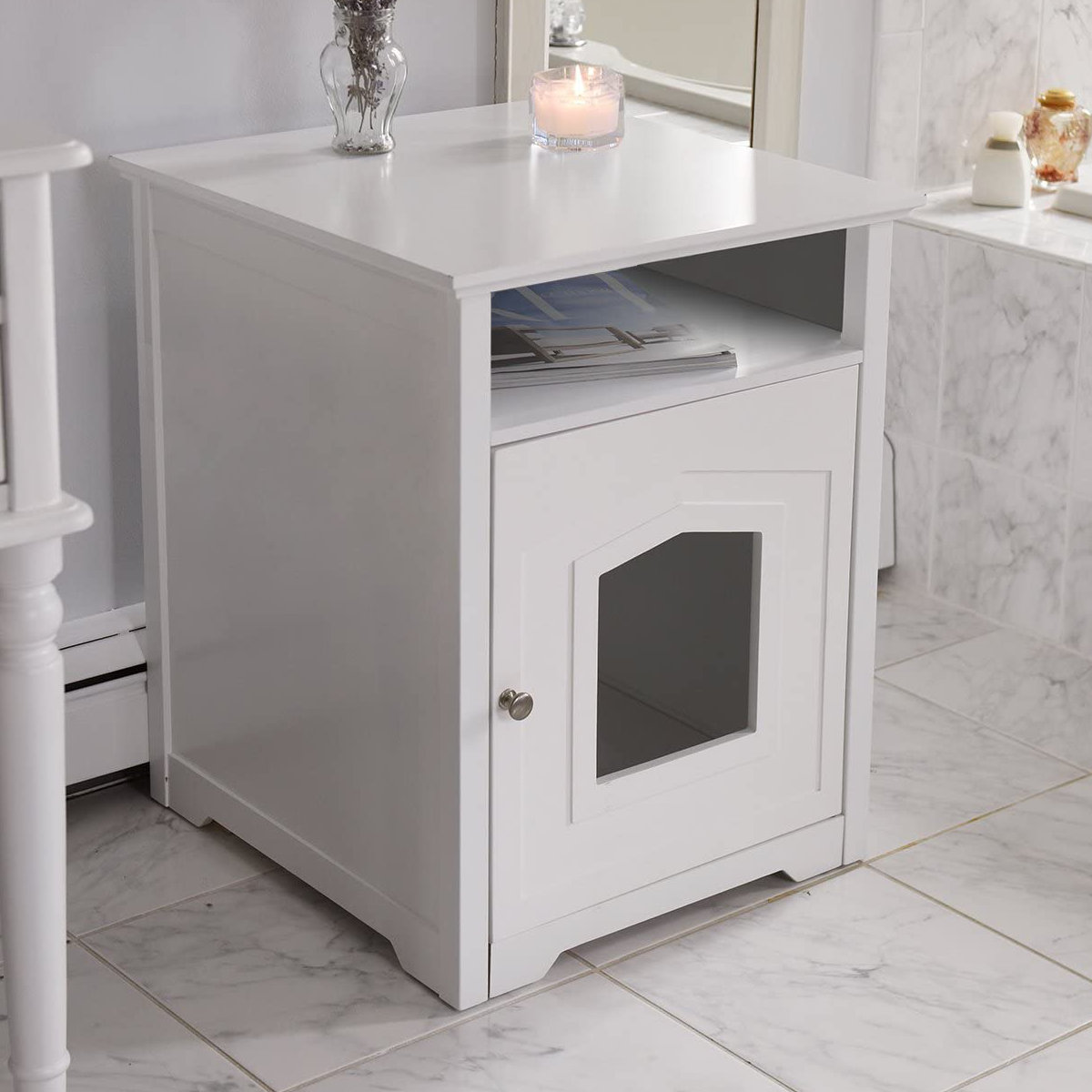 designer cat box enclosure