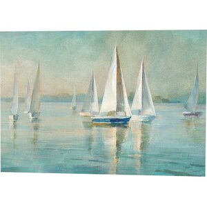 'Sailboats at Sunrise' Print