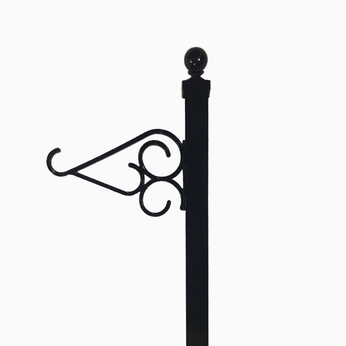 Tru Scapesdecklighting Single Hook Hanger For An Aluminum Fence