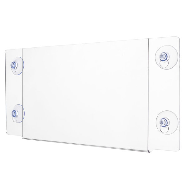 Adiroffice Acrylic Window Sign Holder Reviews Wayfair Ca