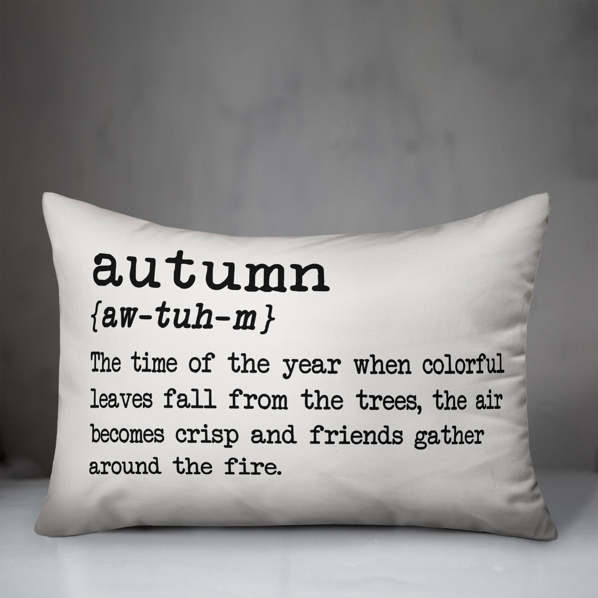 autumn lumbar pillow