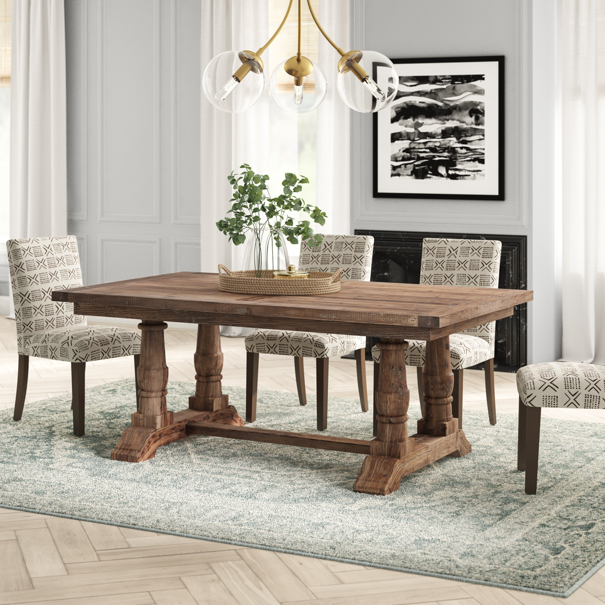 Charlmont Solid Wood Dining Table Reviews Joss Main