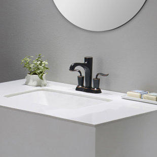 Bathroom Sinks You Ll Love Wayfair Elavo Ceramic Rectangular Undermount Bathroom Sink With Overflow