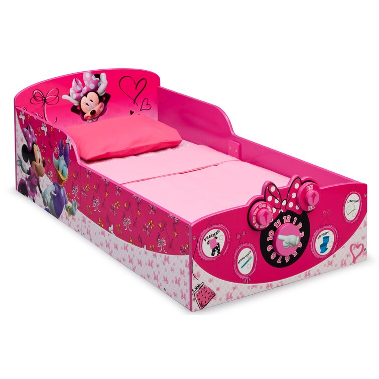 Delta Children Plastic Toddler Bed Disney Minnie Mouse FREE2DAYSHIP TAXFREE