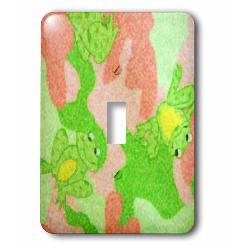 3drose Switch Leap Frog 1 Gang Toggle Light Switch Wall Plate