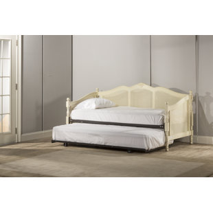 Coles Caneback Wood Daybed With Trundle by Rosecliff Heights Great Reviews