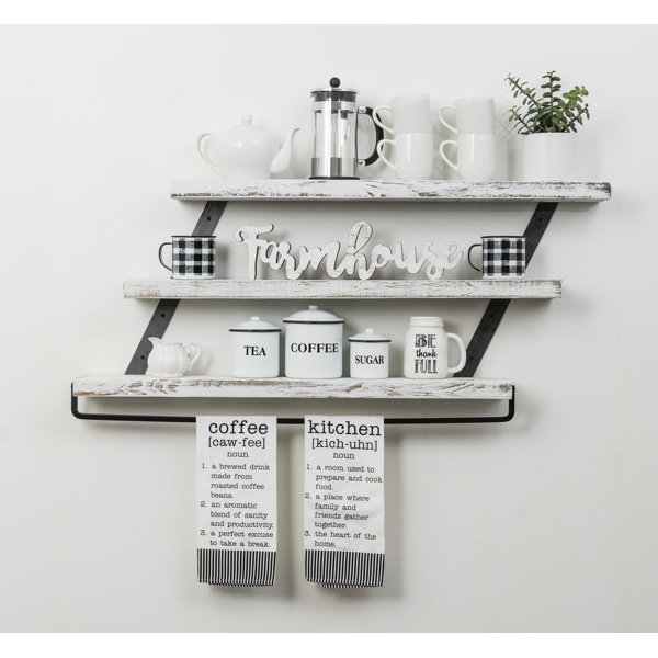 30 Inch White Floating Shelf Wayfair