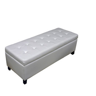 Go to store & view more images Warehouse of Tiffany Faux Leather Storage Bench