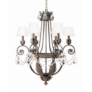 Antonia 6-Light Shaded Chandelier