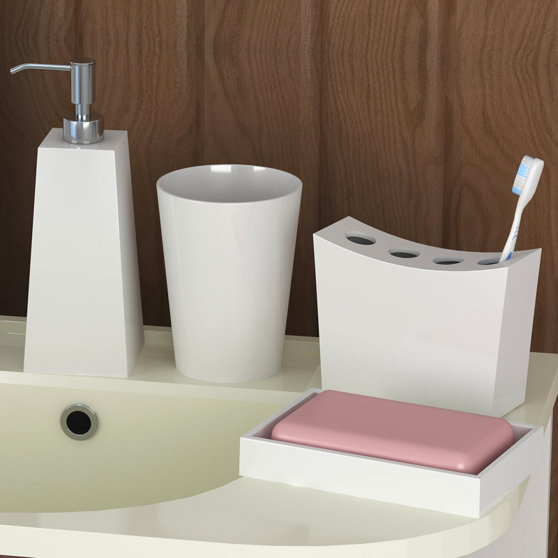 Get Wallpaper Corrigan Studio Ensemble D Accessoires De Salle De Bain 4 Pieces Desktop Wallpaper Free