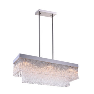 Carlotta 8-Light LED Crystal Chandelier