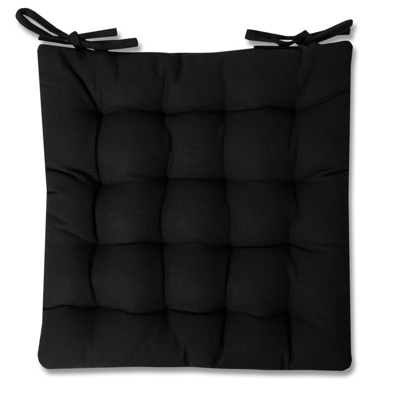 Charlton Home Tufted Cotton Cover Indoor Dining Chair ...