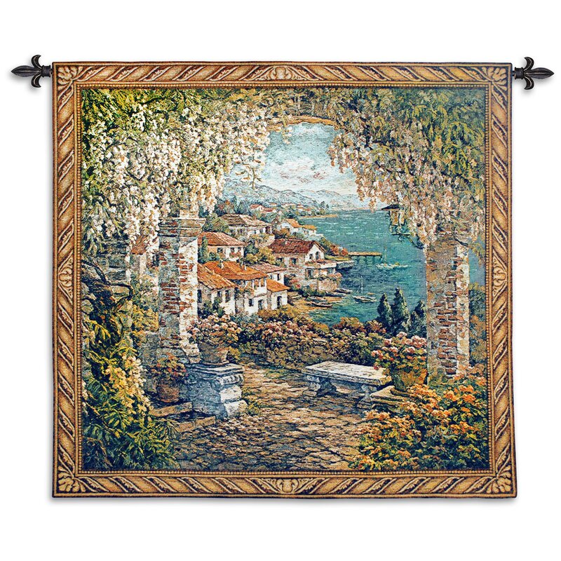 Seaview Hideaway by Yuri Lee Tapestry- Ornate Wall Hangings