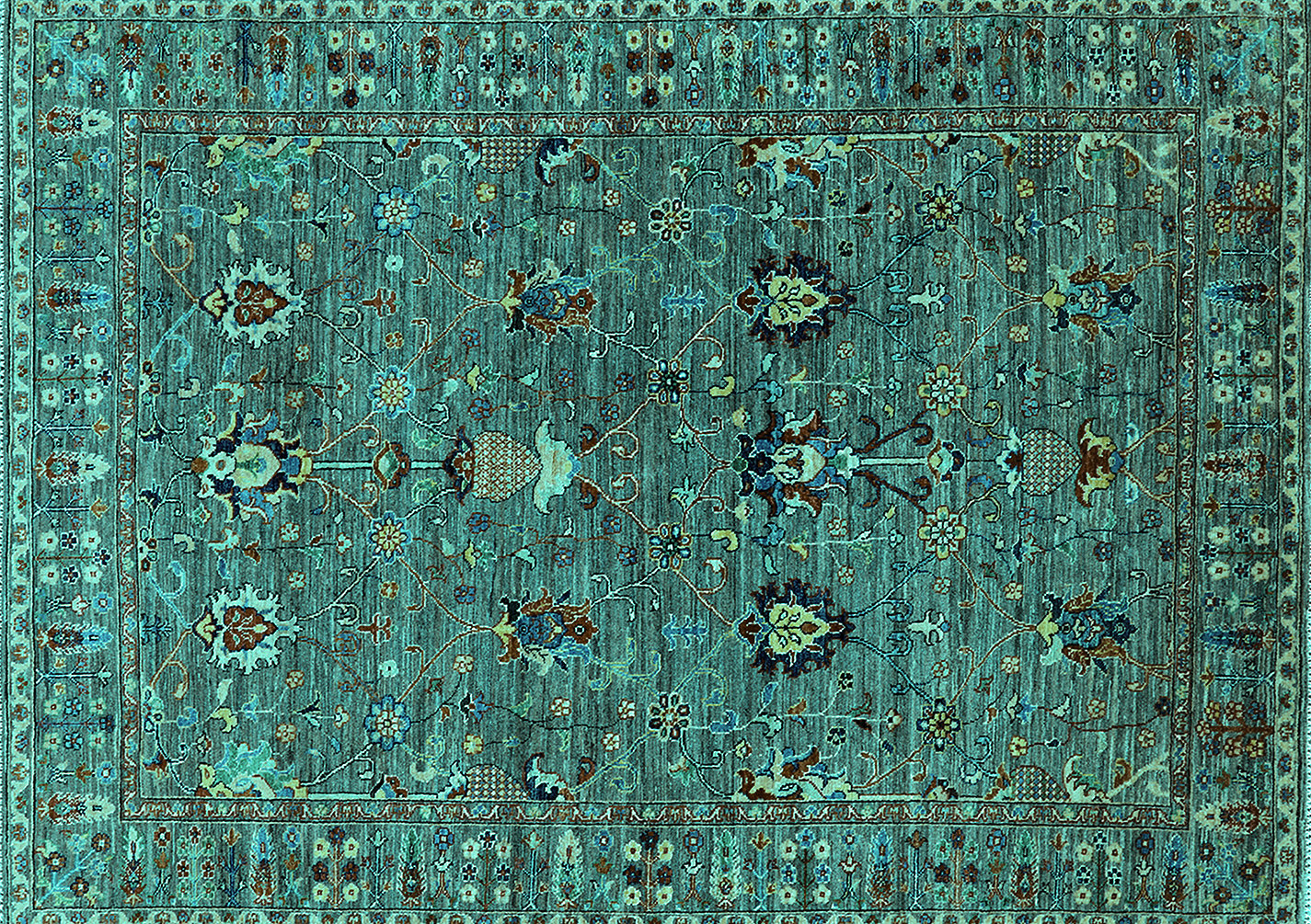 Bungalow Rose Blue/Teal Rug Wayfair