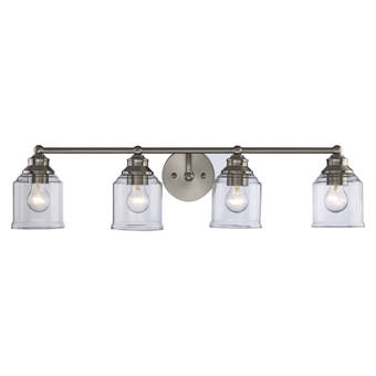 Breakwater Bay Wilhelm 4 Light Vanity Light Reviews Wayfair