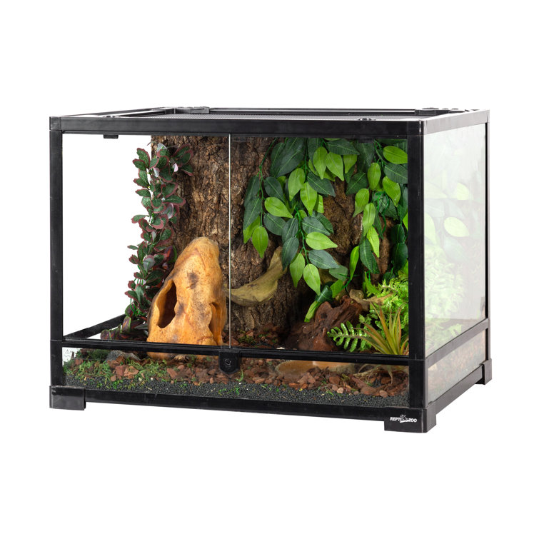 double reptile enclosure