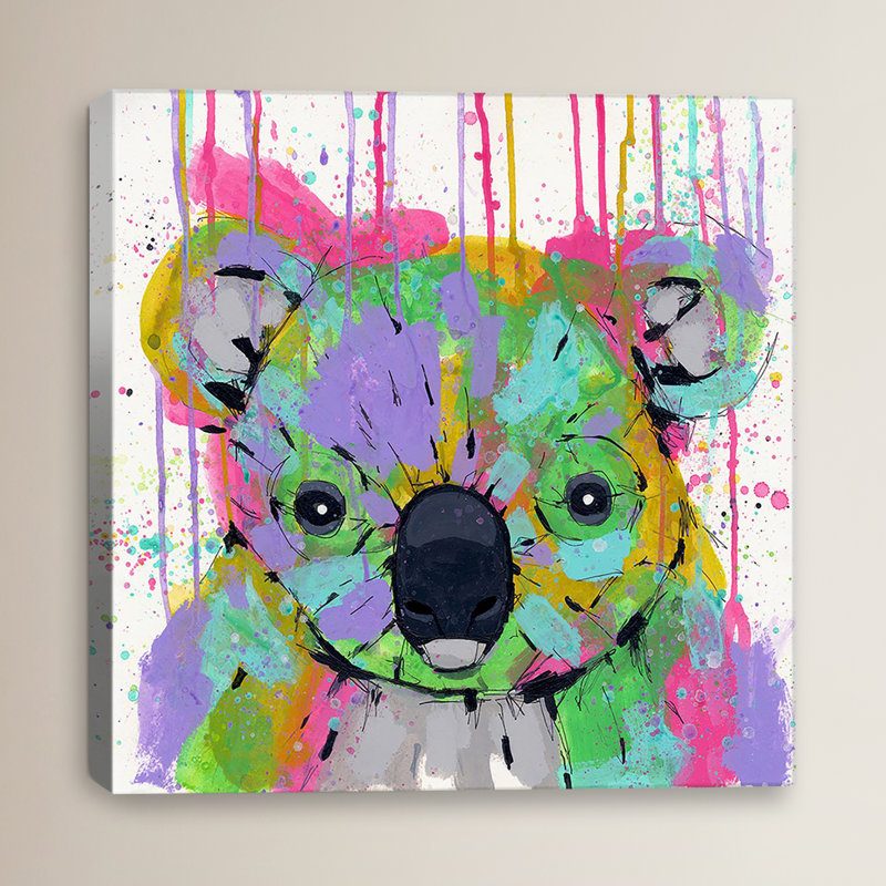 Brayden Studio Panda Colors By Ric Stultz Painting Print On