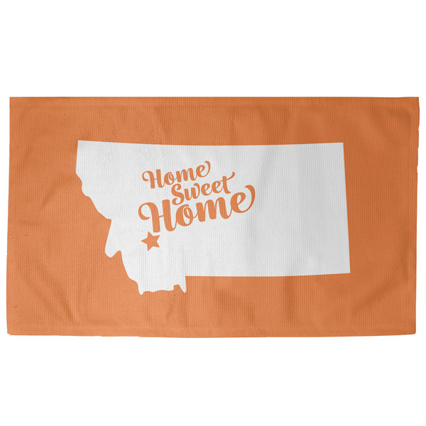 East Urban Home Home Sweet Butte Orange Area Rug Wayfair Ca