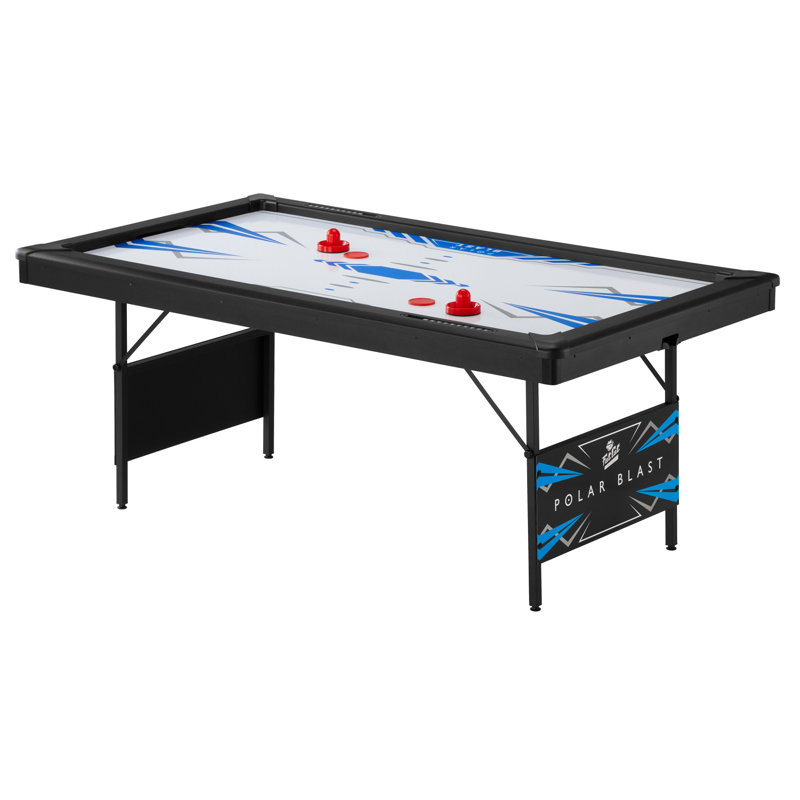 Fat Cat Polar Blast 72 2 Player Air Hockey Table With Scoring System Wayfair