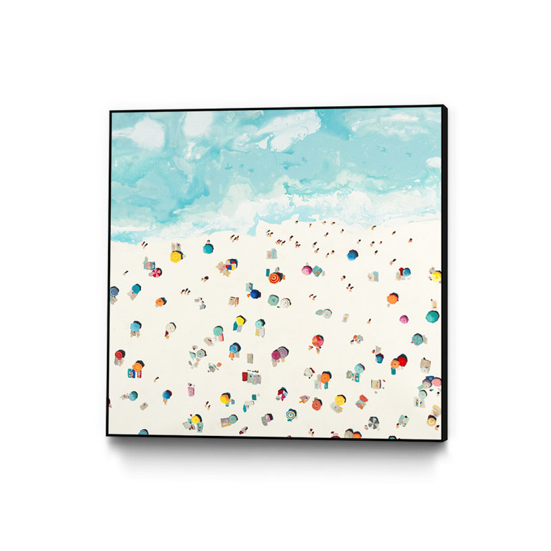 Clicart Beach Days By Randy Hibberd Picture Frame Painting