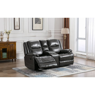 Reclining Vinyl Sofa Wayfair