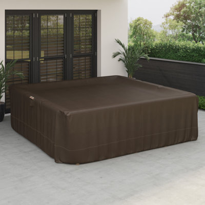 Mony General Purpose Patio Furniture Cover, Dark Cocoa, 100 Inch