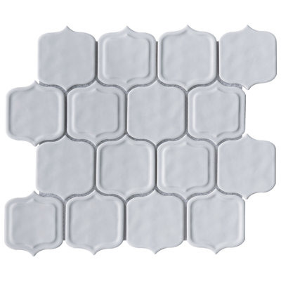 Mirabella 3" x 4" Glass/Natural Stone/Ceramic Grid Mosaic Tile